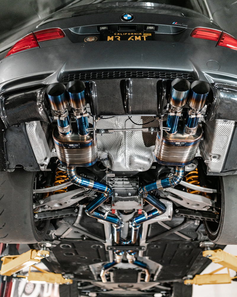 Bomiz Full Titanium Valvetronic Exhaust for BMW E9x M3 - Bomiz
